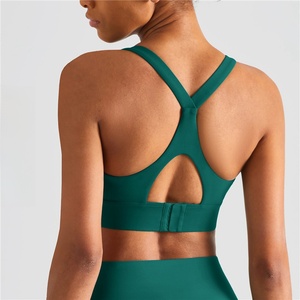 Soutien-gorge de sport d'été pour femmes nouveau haut creux réversible sous-vêtements de Fitness beauté dos léger gymnastique respirant adultes - Product Image 3
