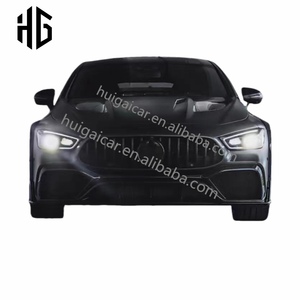 Kit de carrosserie extérieur pour pare-chocs avant et arrière demi-jupe en fibre de carbone pour <span class=keywords><strong>Mercedes</strong></span> <span class=keywords><strong>AMG</strong></span> GT50 GT53 GT63 GT43 SCL Wide Body Kit - Product Image 2