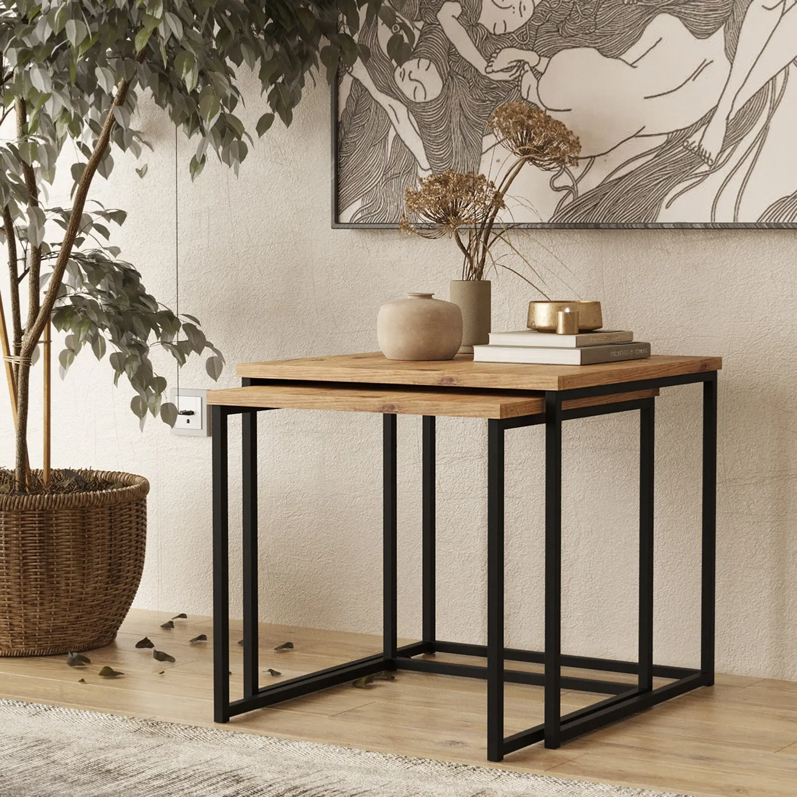 YURUDESIGN COFFEE TABLE WITH METAL LEG BEST PRICE HIGH QUALITY VG8-A SIDE TABLE FOR LIVING ROOM
