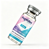 Étiquettes personnalisées pour flacons de peptides en vinyle de 3 ml, 10 ml, 5 ml, autocollants imperméables pour flacons cosmétiques, étiquettes d'emballage pour poudre de peptides