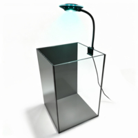 Lampe LED UFO RGBW 5W à intensité variable pour aquarium, spectre complet pour la croissance des plantes et l'amélioration des couleurs des poissons