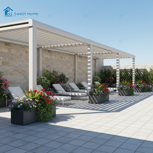 Pergola motorisée <span class=keywords><strong>d</strong></span>'extérieur à <span class=keywords><strong>prix</strong></span> de gros abordable, designs de pergola et abri de voiture de haute qualité <span class=keywords><strong>en</strong></span> vente directe <span class=keywords><strong>d</strong></span>'usine - Product Image 2