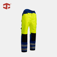 Pantalon de travail JIADE WorkPro Series pour homme, coupe ergonomique, norme européenne, Ripstop, haute visibilité, imperméable, respirant, réfléchissant