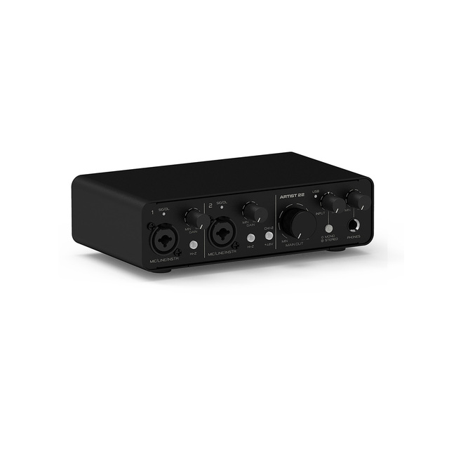 2IN/2OUT USB Audio Interface 48V Phantom Power ARTIST 22