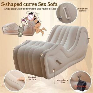 Muebles <span class=keywords><strong>Sexuales</strong></span> Inflables con Bomba de Aire Automática, Equipo BDSM, Cojín Inflable para Posiciones <span class=keywords><strong>Sexuales</strong></span> en Pareja, Sofás Multifuncionales - Product Image 4