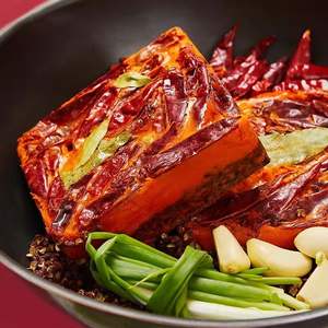 Base para Sopa Picante de Mantequilla para Hotpot de Chongqing 2025, Bolsa de 500g, Sin Aditivos - Product Image 3