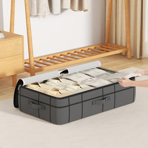 Contenedores organizadores debajo de la cama, bolsa de almacenamiento de ropa de gran capacidad para el hogar y el dormitorio - Product Image 3