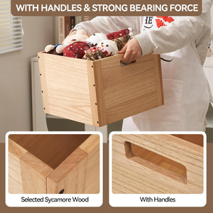Cube/panier/bacs <span class=keywords><strong>de</strong></span> <span class=keywords><strong>rangement</strong></span> en <span class=keywords><strong>bois</strong></span> empilable organisateur modulaire système ouvert Cubby maison livres vêtements bureau bibliothèque placard étagères - Product Image 4