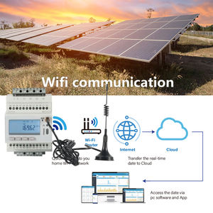 Haute qualité 4G Lora WiFi compteur d'énergie intelligent App maison intelligente 3 phases électrique kWh surveillance minuterie <span class=keywords><strong>relais</strong></span> 0.5 précision - Product Image 6