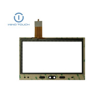 Écran tactile capacitif personnalisé de 7 pouces GSL1680, verre de 0,7 mm, haute sensibilité pour HMI industriel OEM