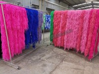 Boa Bulu Burung Unta 7 Lapis Grosir untuk Wanita, Dekorasi Pesta Rumah, Pernikahan, Natal, Kerajinan DIY, Pakaian, Kostum, Gaun Tari