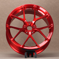 Jantes de voiture neuves WanguForged en alliage d'aluminium forgé, roues personnalisées FI-R à rayons creux, 19-22 pouces, légères, 3 25 mm 20 mm