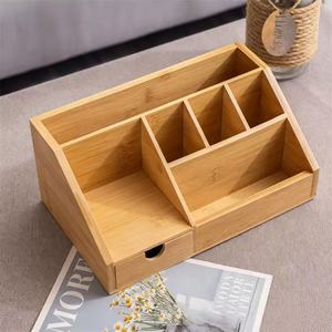 Boîte de rangement en bois moderne et minimaliste pour télécommandes, idéale pour salon et chambre à coucher – Vente directe usine - Product Image 2
