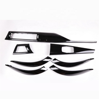 Accessoires Intérieurs de Tableau de Bord Améliorés Noir Brillant pour BMW F30 F32 F36 F80 F82