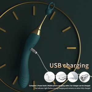 Vibrador con 3 Cabezales Intercambiables para Mujeres, Estimulación de Pezones y Vagina, Recargable, de Silicona, Juguete para Adultos, Almacén en EE. UU. - Product Image 6