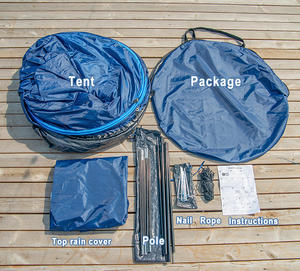 Tente de <span class=keywords><strong>camping</strong></span> carrée extérieure 2024 avec cadre en acier conception de fil arrière à ouverture rapide pour une utilisation arrière de voiture SUV - Product Image 5