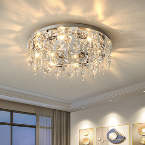 Vente en gros de luminaires encastrés en aluminium de haute qualité, lustre moderne en chrome, papillon, LED, luminaire de plafond, chambre à coucher, commande tactile - Product Image 4