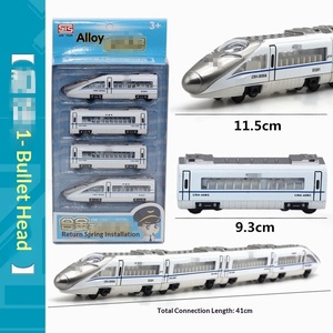 Set <span class=keywords><strong>di</strong></span> Auto in Metallo, Modellini Tascabili <span class=keywords><strong>di</strong></span> Autobus, Treni, Metropolitana e Treni ad Alta Velocità con Connessione Magnetica, <span class=keywords><strong>Scala</strong></span> 1:32 - Product Image 4