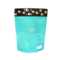Kostenlose Probe Custom Resealable Zip Lock Dog Treats Snack-Paket Tiernahrung Verpackungs tasche