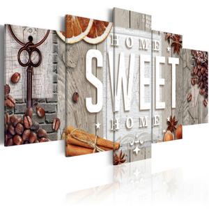 Impresión Decorativa para Pared, Diseño Personalizado con Flores y Rosas, Arte Abstracto de 5 Paneles, Pintura en Lienzo - Product Image 3