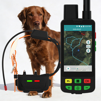 Ceinture GPS robuste pour chiens : Interface de charge à boucle (IP68) + Unité microphone/haut-parleur et boîtier antichoc