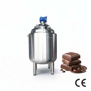 Mélangeur-concheur commercial ACE 500L pour chocolat chaud au cacao, alimenté électriquement/à la vapeur, machine à cacao haute efficacité - Product Image 3
