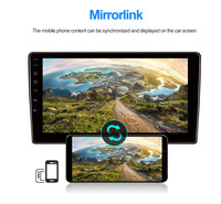 Head Unit Player Mobil Android 9 Inch 1+16GB dengan Layar Sentuh, Apple CarPlay, Android Auto, dan Stereo BT
