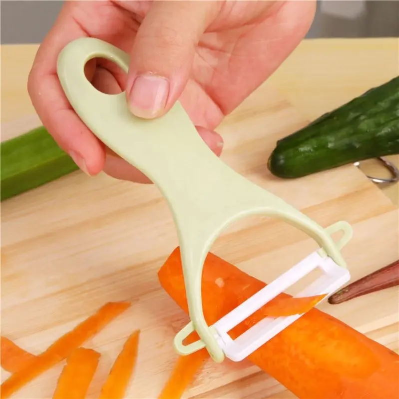 Нож для чистки картофеля, Овощечистка, кухонный Многофункциональный строгальный нож, нож для фруктов, дыни, керамический нож для чистки