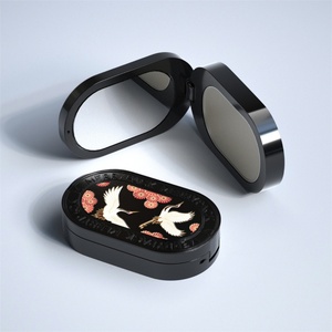 Custom Shape and Logo Solid Perfume Case With Inner Tray Solid Perfume Container Cosmetic Metal Box - Product Image 2
