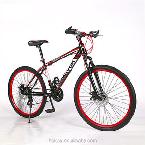 Bicicletas de montaña cubo al por mayor para hombres con freno de disco mejor acero 2024 nuevo modelo MTB <span class=keywords><strong>bicicleta</strong></span> de montaña bicicletas de importación de China - Product Image 3