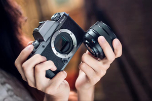 DF Supplier Wholesale Mirrorless Camera XT100 Retro Film-scale SLR Camera 4k HD Video Digital Camera Digital Cameras Used HD Cam - Product Image 6