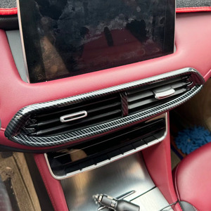 Phụ kiện trang trí nội thất xe hơi phong cách sợi carbon, ốp trang trí độ chế cho phụ kiện MG HS 2018-2023 - Product Image 5