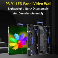 Mur Vidéo Led Hd P2.6 P2.9 P3.91P4.81Concert Scène de Mariage Studio Location Portable Panneau Écran Led