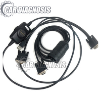 Outil de diagnostic pour grue de chantier et excavatrice Liebherr Canfox, interface CAN RS232 USB Canfox + logiciel Lidia pour ordinateur portable cf53