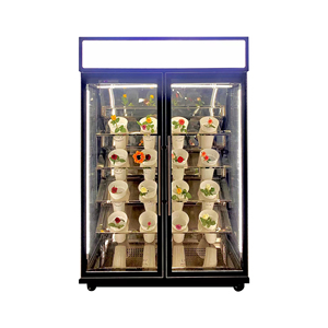 Ruibei <span class=keywords><strong>ตู้</strong></span>เย็น<span class=keywords><strong>ดอกไม้</strong></span><span class=keywords><strong>สด</strong></span>แบบกระจกเต็ม<span class=keywords><strong>ตู้</strong></span><span class=keywords><strong>แช่</strong></span><span class=keywords><strong>ดอกไม้</strong></span>แนวตั้งสำหรับร้านดอกไม้ - Product Image 1