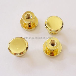 הסיטונאי עור מסמרות פליז כפתור פליז שטוח ראש - Product Image 4