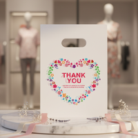 Sac cadeau en plastique imprimé intégral tendance pour garçons et filles, idéal pour les fournitures de fête d'anniversaire, les bonbons, les décorations et les courses