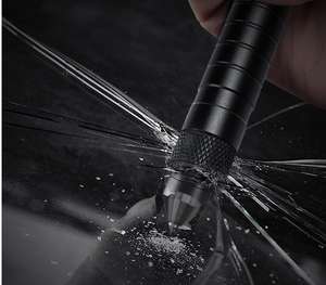 Multi Functional Tungsten Steel Aluminum Alloy Pocket Portable Outdoor Tactical Pen with Whistle - Product Image 1