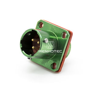 Conector hembra Y50X de 3 pines, acoplamiento de bayoneta macho, serie Y50, conectores Mil-Spec, 1 par - Product Image 3