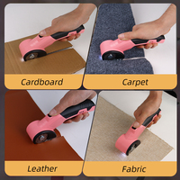Ciseaux électriques pour couper le tissu, moteur à balais, conception sans fil, pour cuir, tapis, découpeuse portable
