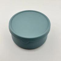 Boîte à lunch classique en silicone souple personnalisée, de qualité alimentaire, réutilisable et écologique, pour plats chauds – Vente en gros