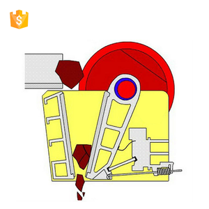Concasseur à mâchoires d'<span class=keywords><strong>occasion</strong></span> PE250 * 400 Ligne de concassage de concasseur à cône mobile portable en pierre de rivière à faible coût - Product Image 5