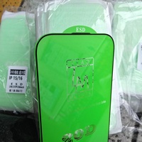 Protection d'écran ESD 20D, couverture intégrale, anti-rayures, sans bulles, verre trempé pour iPhone DUO 18 Pro Max, vente en gros, usine