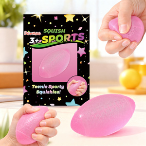 Juguete Sensorial Antiestrés Personalizado de Pelota Deportiva Mini, Suave y Blanda, para Tiendas de Juguetes, OEM, ODM - Product Image 2