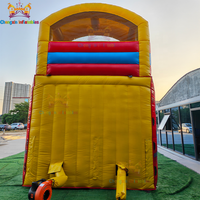 Toboggan aquatique gonflable commercial et éducatif en PVC, géant, pour jardin, école, centre commercial, parc de trampolines résidentiel