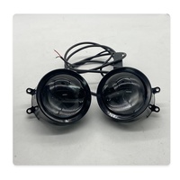 1 ensemble de 2 pièces d'éclairage de voiture 12V, yeux de démon avec télécommande sans fil, yeux LED décoratifs, lumière d'ambiance LED