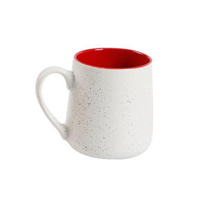 Retro Speckled <b>Ceramic</b> Mug Set 4pcs Colorful Interior Coffee Tea Breakfast <b>Cup</b> - Product Image 5