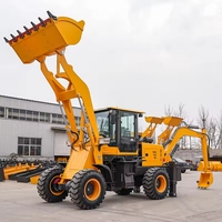 Hochwertiger EPA Motor hersteller 4x4 Bagger lader Rad Mini bagger WZ10 15 20 25 Bagger lader