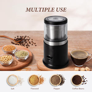Shardor Factory price 75g Capacity Safety Lock Spice <strong>Grinder</strong> Adjustable Coffee Bean <strong>Grinder</strong> Multiple Mini Coffee <strong>Grinder</strong> - Product Image 2