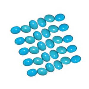 प्राकृतिक अतिरिक्त ठीक स्लीपिंग ब्यूटी मरकत ओवल Cabochon - Product Image 6